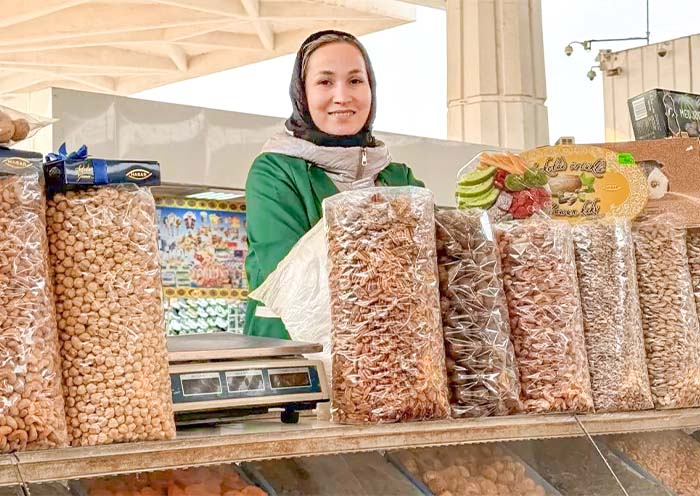 阿什哈巴特的集市 阿什哈巴特的集市